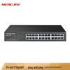 Сетевой коммутатор Mercury на 24 порта 100 Мбит/с Ethernet для настольного компьютера