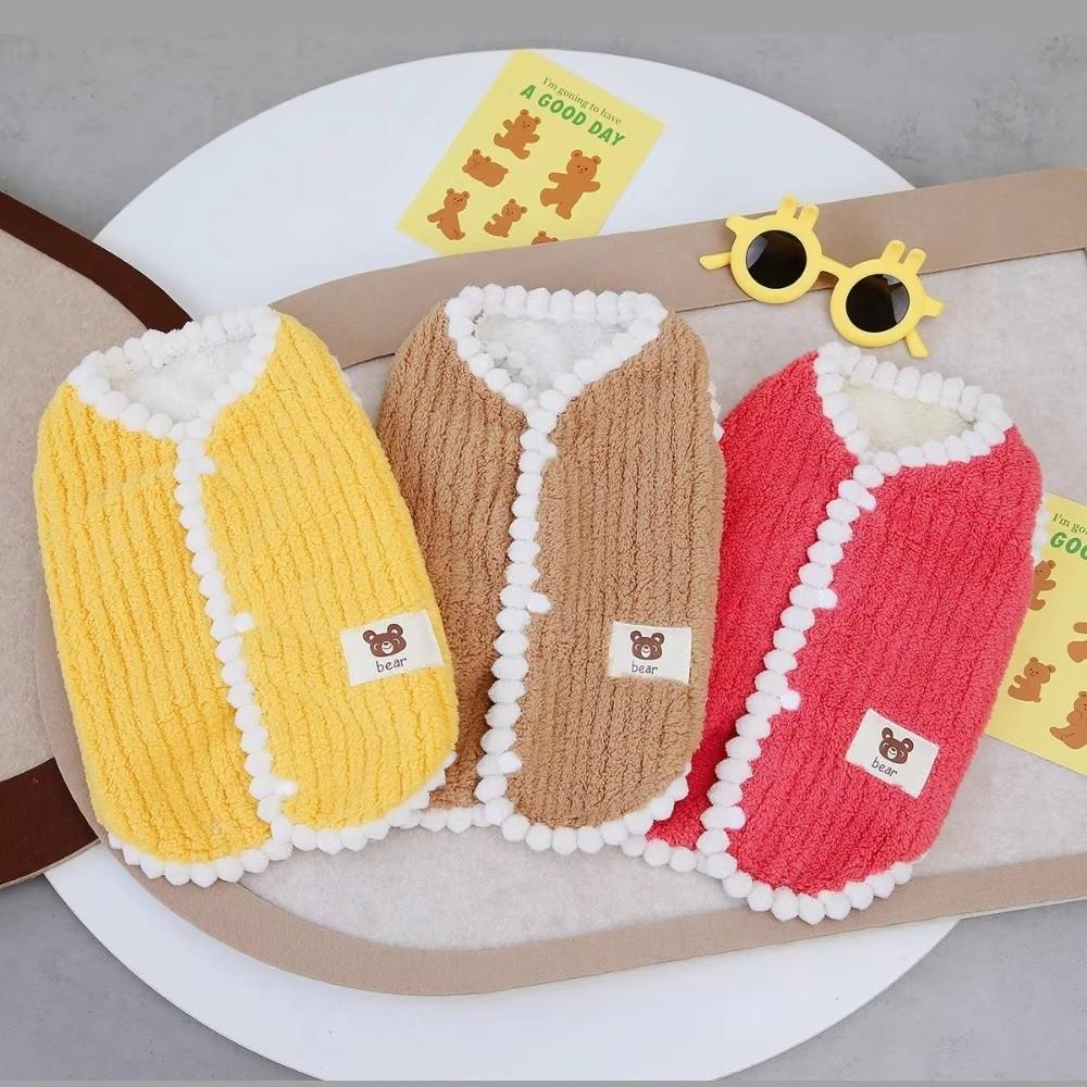 Soft Fleece Pet Clothes Winter Warm Cute Puppy Jacket New Dog Coat for Small Dogs Cats