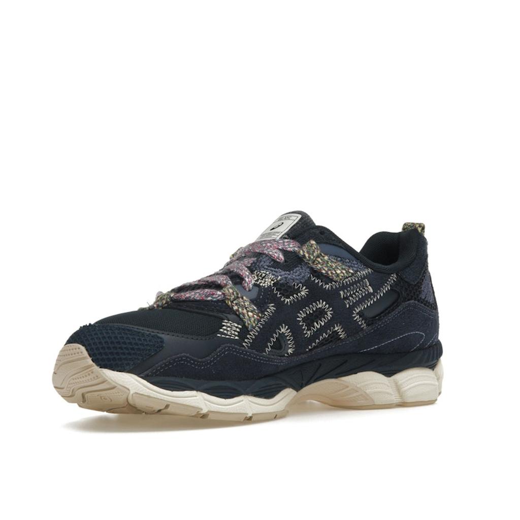 Fujitaka x ASICS Gel NYC Imbari Pack Унисекс Кроссовки Синий Французский-синий Гранд-акула 1203A308-400
