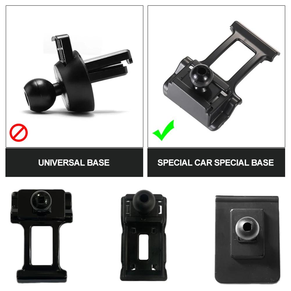 ZES5 New Car Phone Holder Stand Dedicated Mount Bracket Automobile Fixed Base For MG HS MG3 MG5 MG6 ZS EZS ONE Styling Bracket