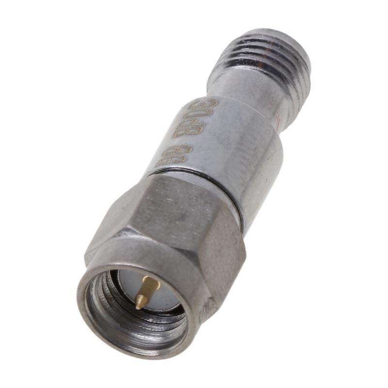 RF Coaxial Attenuator SMA Male to Female DC-6GHz 8GHz 2W 50ohm Used Communications Aviation Fixed Attenuator