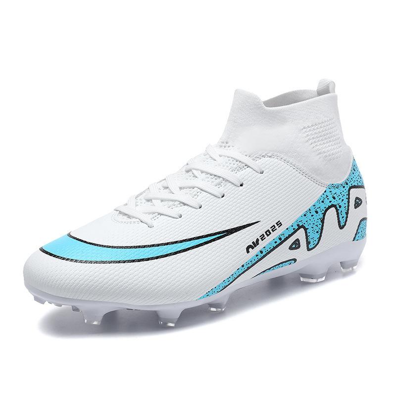 Children's thorn 15 football shoes men's AG long nails women's broken nails artificial grass game training shoes
