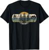 Лес Горы Природа Сердцебиение На открытом воздухе Походы Кемпинг Футболка Винтажная футболка Настраиваемая Camisas Streetwear