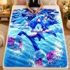 Flannel BlanketSonic the Hedgehog Warm Soft Throw Blanket for Indoor Sofa Bed Living Room Use