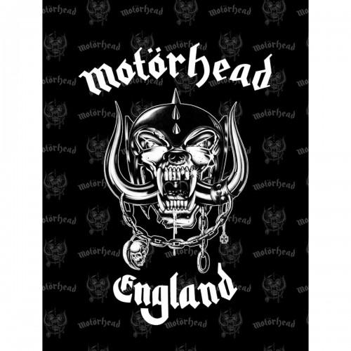 Motorhead England Sherpa Fleece Blanket