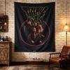Electric Wizard Stoner Rock Band Poster Psychedelic Gold Lettering Circle