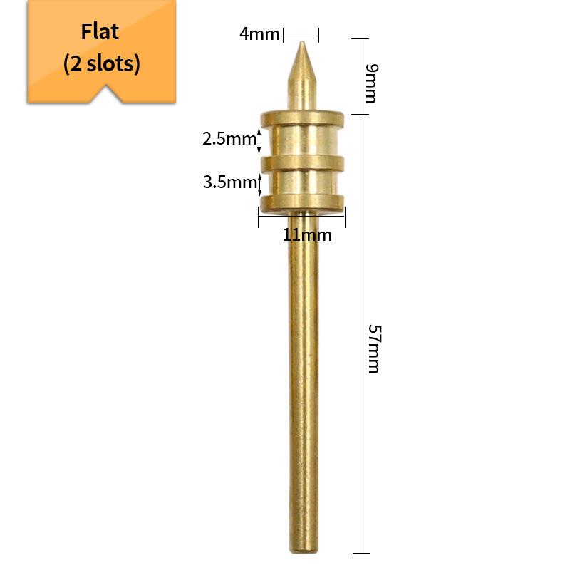 Полировщик кожи с заостренным или плоским наконечником, инструменты для обработки кожаных кромок, кожаное ремесло для кожаных пуходёрок, инструменты для полировки латуни