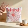 Popular MMardi Mercredied Cushion Cover Stylish Washable Pillow Cover Ideal for Couch Bedroom Car Decoration