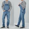 Men's Denim Suspender Overalls Jumpsuit Pants