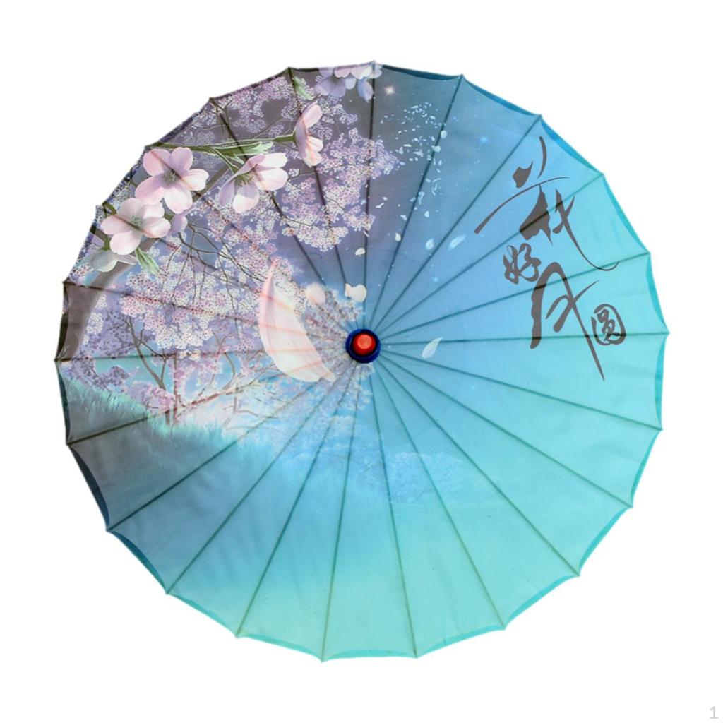 Antique Chinese Oiled Paper Umbrella for Girls' Dance Gifts