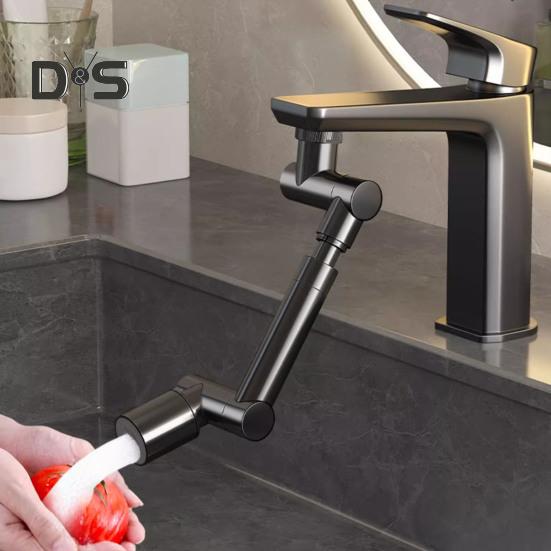 Удлинитель для смесителя с 2 режимами распыления, универсальная посадка, простая установка, регулируемая насадка на 360 градусов, удлинитель для раковины в ванной