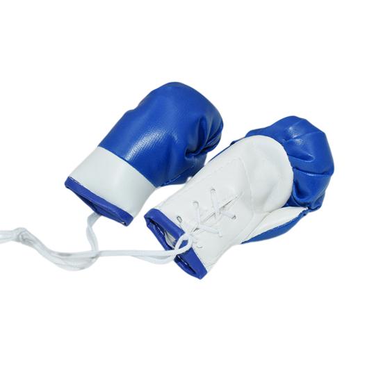 1 Pair Mini Boxing Glove Pendants Realistic Wear Resistant Waterproof Car Interior Boxing Gloves Hanging Decoration