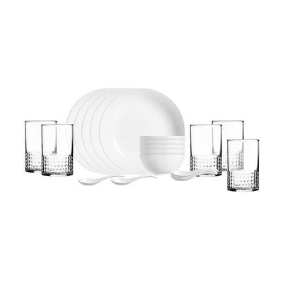 Набор столовой посуды Luminarc White Jade Glass из 20 предметов