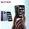Soyes XS16 4G смартфон 3.0 дюйма Android 8.0 четырехъядерный 2000 мАч RAM 2 ГБ/3 ГБ ROM 16 ГБ/32 ГБ Type-C Dual SIM мини-телефон
