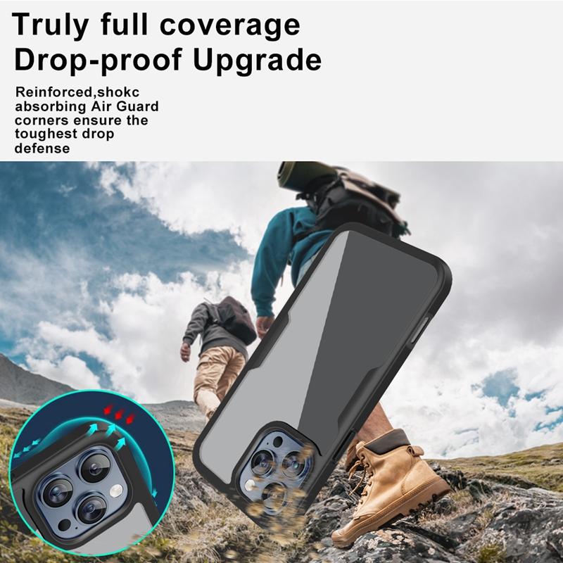 Защитная пленка на весь корпус 360 градусов Прозрачный чехол для iphone 16E 16 15 14 13 12 11 Pro XR XS Max Plus Противоударный чехол для телефона