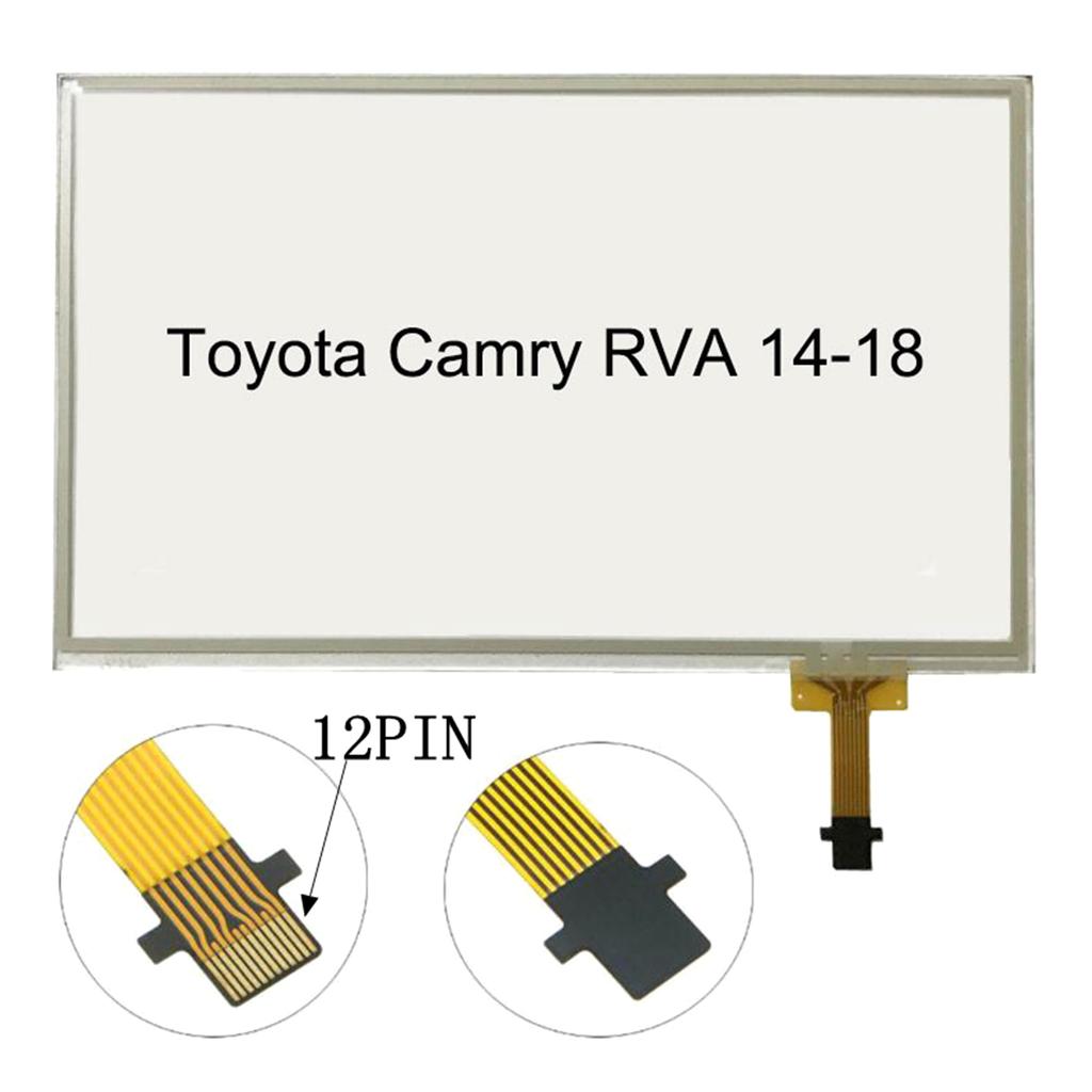 Central Navigator Screen Panel LCD Display Monitor Navigation Panel Replacement Part for Peugeot 206 307 RV4C070VTN01