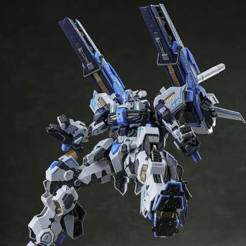 1/100 Eddas Technology Асгард Меха на шарнирах из сплава Сборная модель Фигурки для сборки Настольное украшение Кукла Головоломка для мальчика Игрушка Подарок