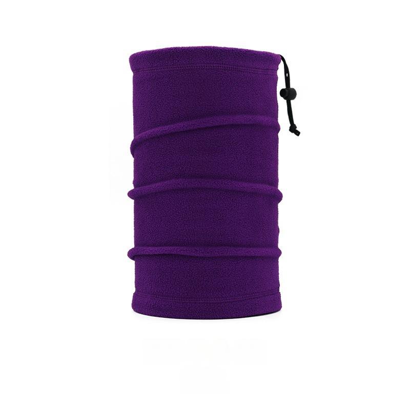 Индивидуальный ветрозащитный флисовый шарф-бафф: Многофункциональный зимний шарф для велоспорта и катания на лыжах