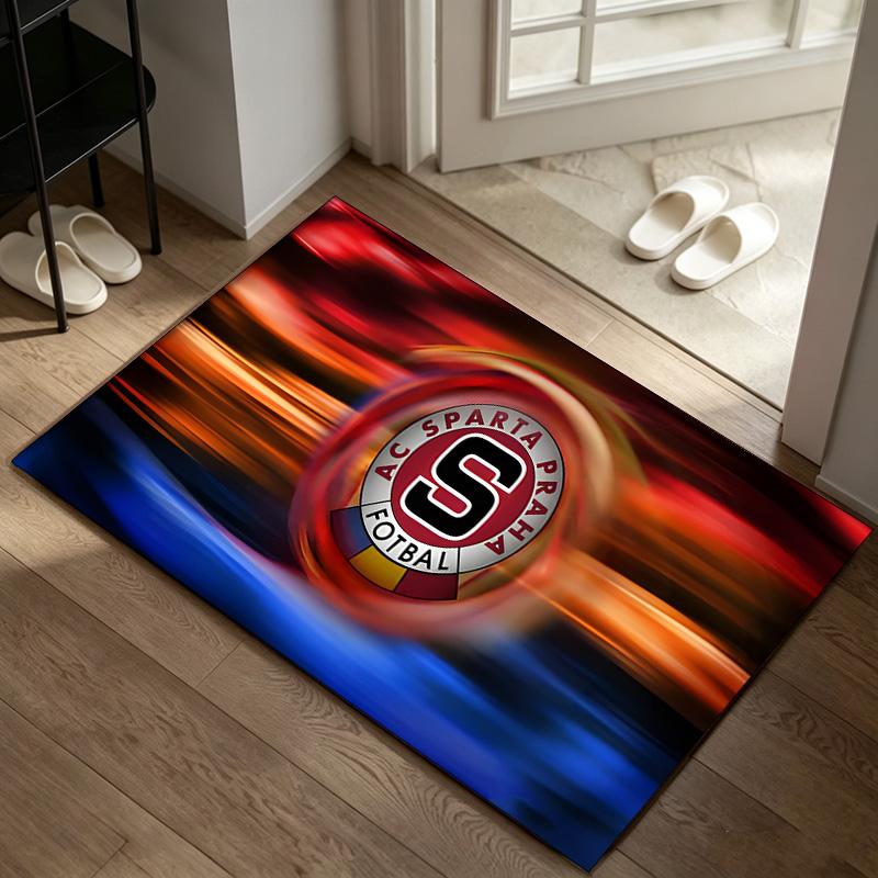 AC Sparta Praha A rug suitable for office chair areas living rooms and computer desks perfect for home offices and an ideal holiday gift