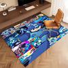 1pc Cartoon Rockman Game Megaman1 Print Area Rug - Soft, Washable Non-Slip Indoor Mat, Living Room, Home Office Decorative Rug,Office Decorative
