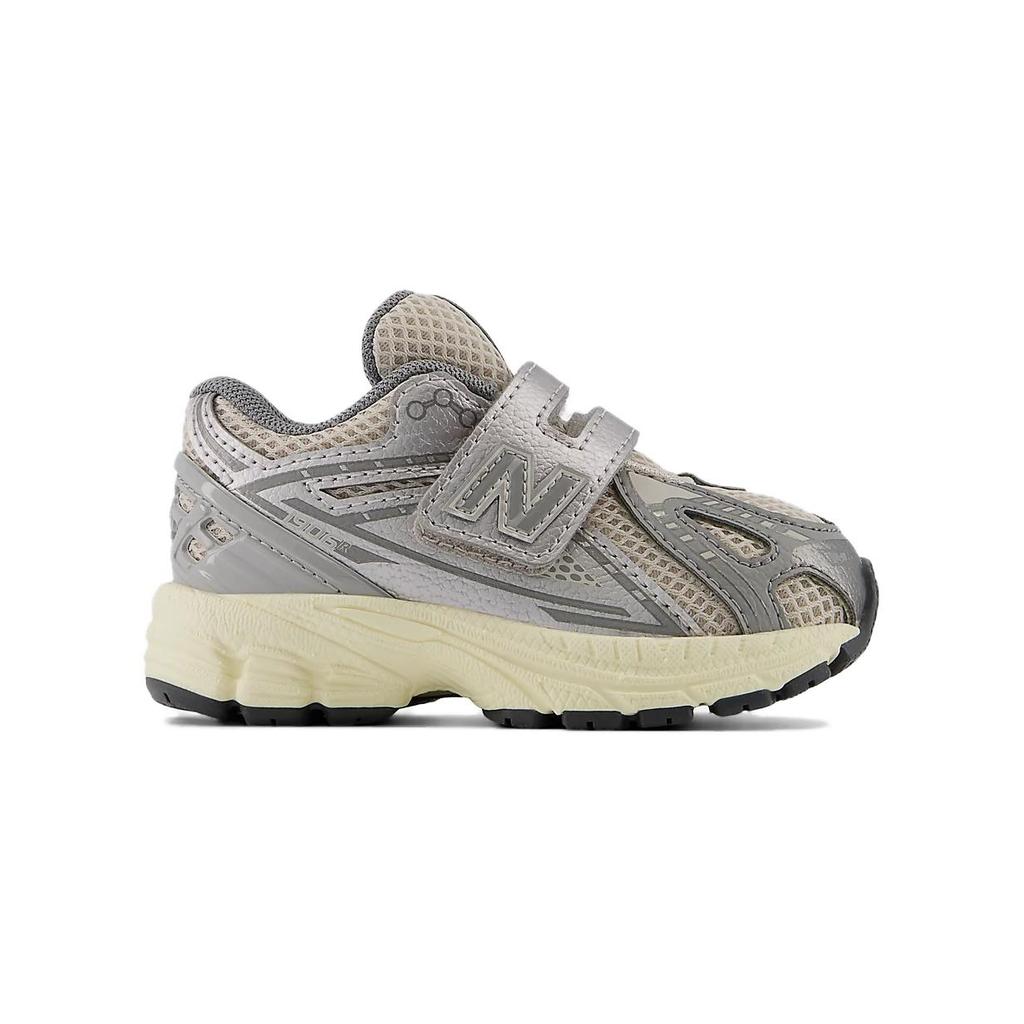 New Balance Nb 1906R Удобные Прочные Амортизирующие Низкие Кроссовки для Ходьбы Детская Обувь Серо-Серебристые IV1906RD