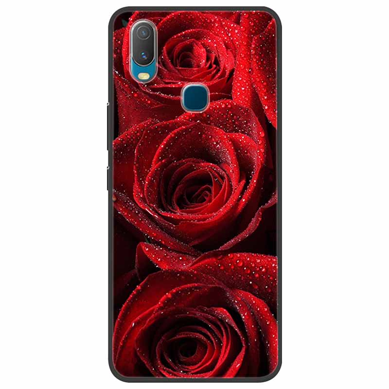 Чехол для Vivo Y11 2019 6,35" Роскошный Мягкий Силиконовый ТПУ Задняя Крышка Чехлы для Телефона для Vivo 1906 VivoY11 2019 Y 11 Защитный Новый Funda