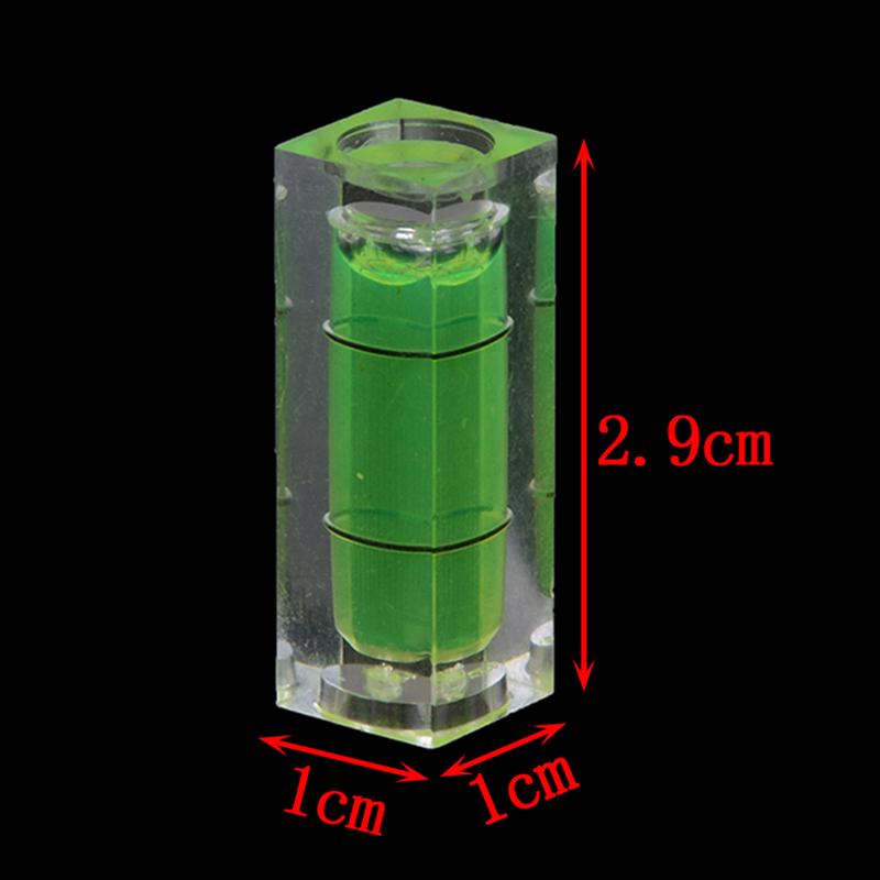 2Pcs Rectangular Cube Level Bubble Measurement Detector Tool KTY