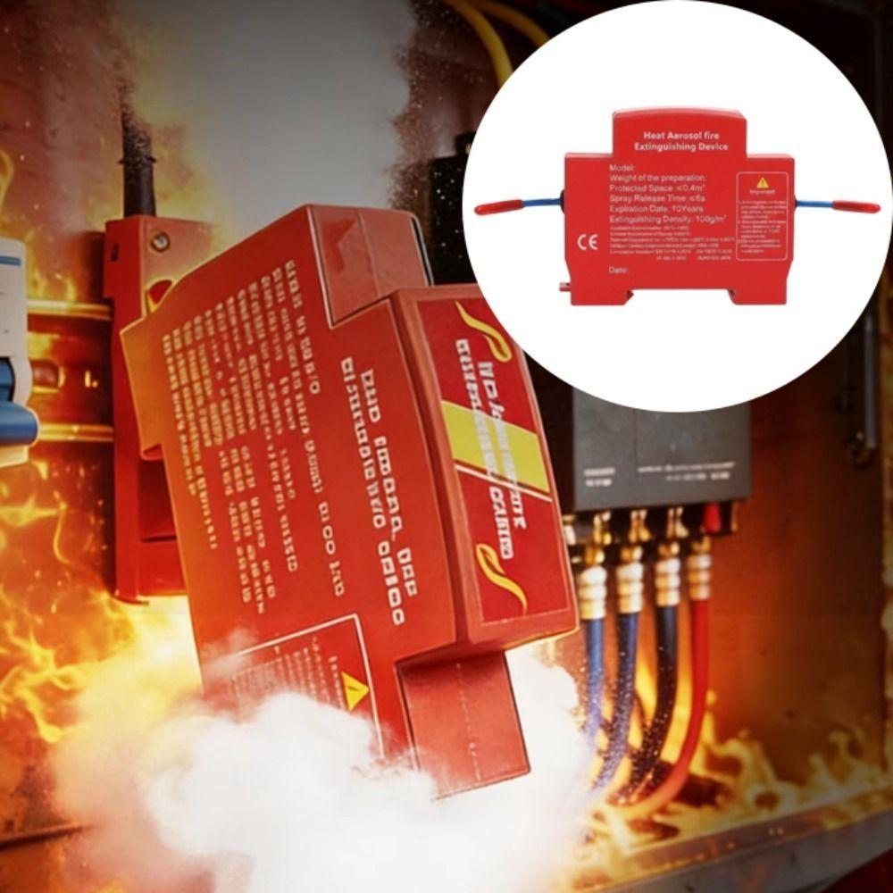 Dual-Line Design Fire Extinguishing Device Dual Line Retardant Device Car Engine Compartment