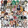 50 Q Version Horror Movie Character Stickers Guitar Notebook Suitcase DIY Waterproof Stickers