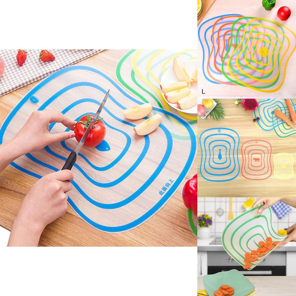 Хорошая пластиковая разделочная доска, нескользящая, матовая, кухонная разделочная доска, кухонный инструмент