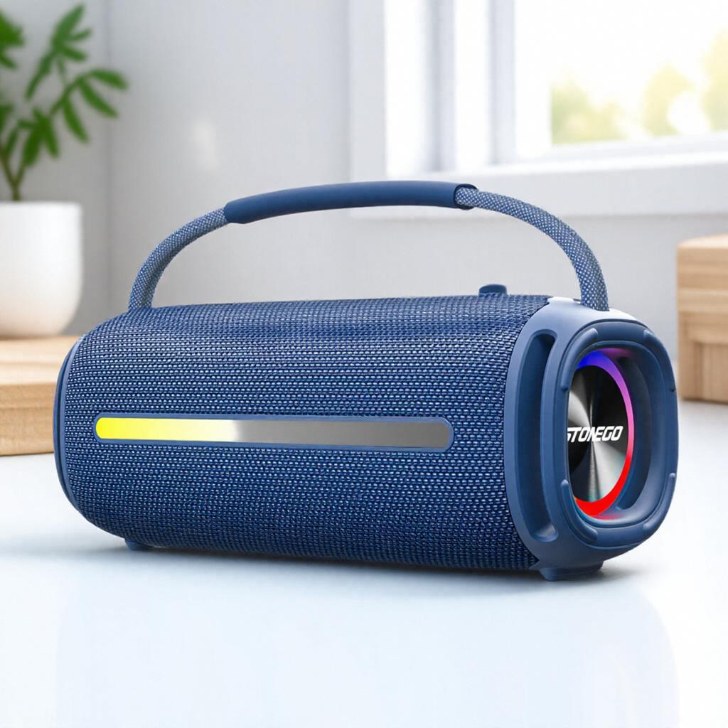 Портативная беспроводная колонка Bluetooth 5.3 RGB-фонарь IPX6 водонепроницаемая мощный сабвуфер высокое качество звука уличная колонка