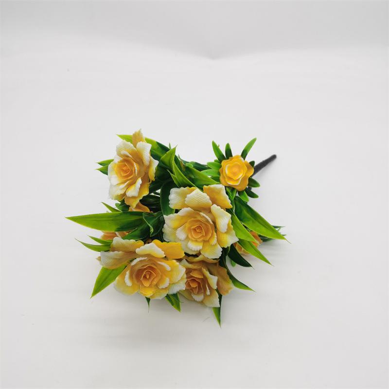 Новый букет из искусственных пионов и роз в виде бонсай для украшения дома