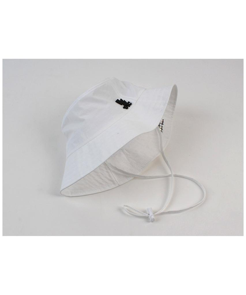Yunibeosyeolkemiseuteuli Шляпа-бакет String White из полиэстера Шляпа-бакет из полиэстера