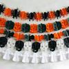 1 Тянуть Хэллоуин Подвесная Гирлянда Праздничное Торжество Простая Установка Ужасающая Украшение Бумага