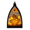 LED Night Lamp Bedside Light Battery Powered Electronic Candle Light Halloween Party Decoration Photography Prop