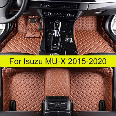 Автомобильные коврики для Isuzu MU-X Пятиместный 2015 2016 2017 2018 Автомобильные коврики для ног Покрытие ковриком Аксессуары для интерьера