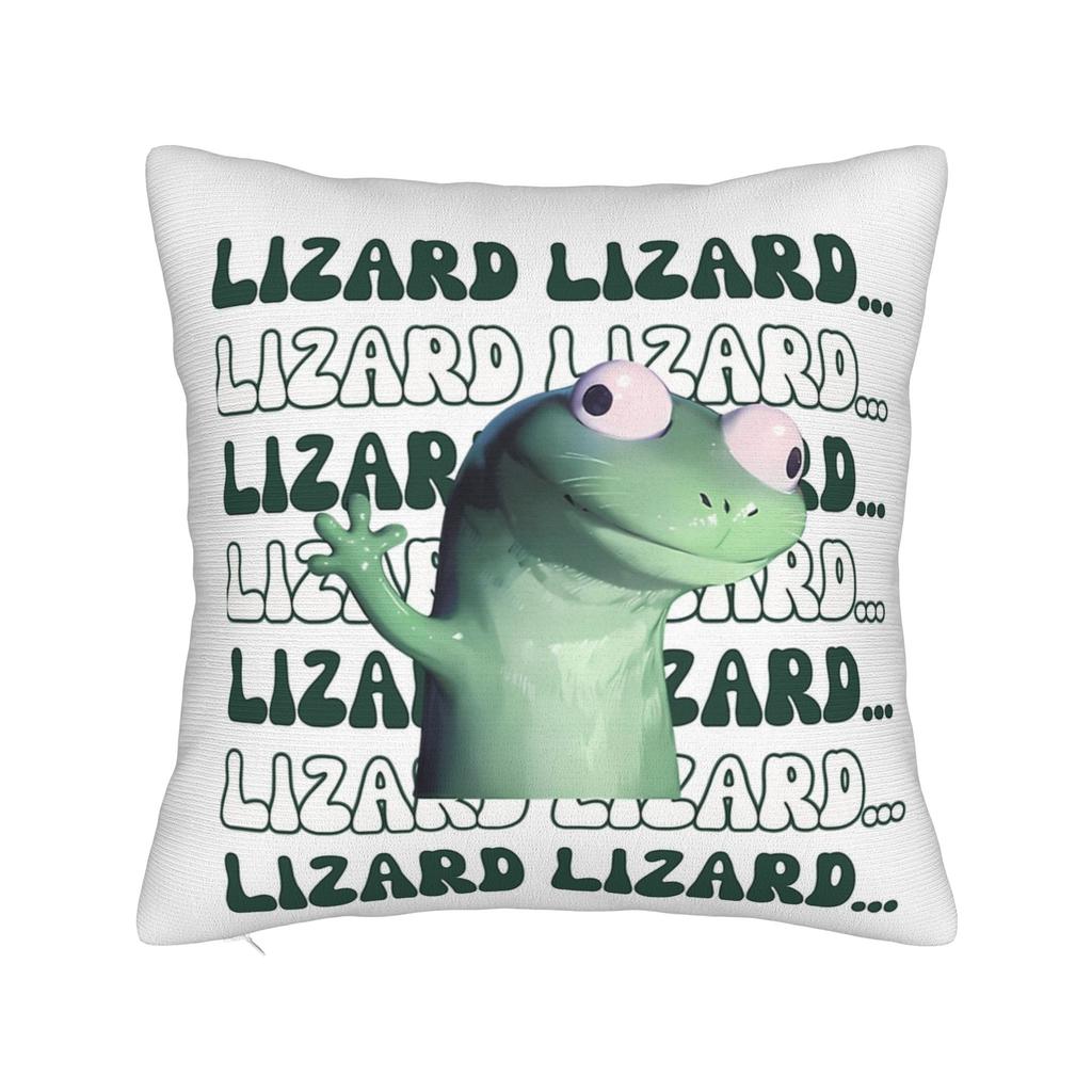 Retro Cartoon Tom Lizard Hoppers Square Pillow Case Cushion Cover Awesome Polyester Decorative Pillowcase for Home x