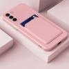 Чехол On для Samsung Galaxy S25 S 25 S25FE S25Edge S25Plus S25Ultra FE Edge Plus + Чехол Силиконовый Кошелек Держатель для Карт Слот Крышка