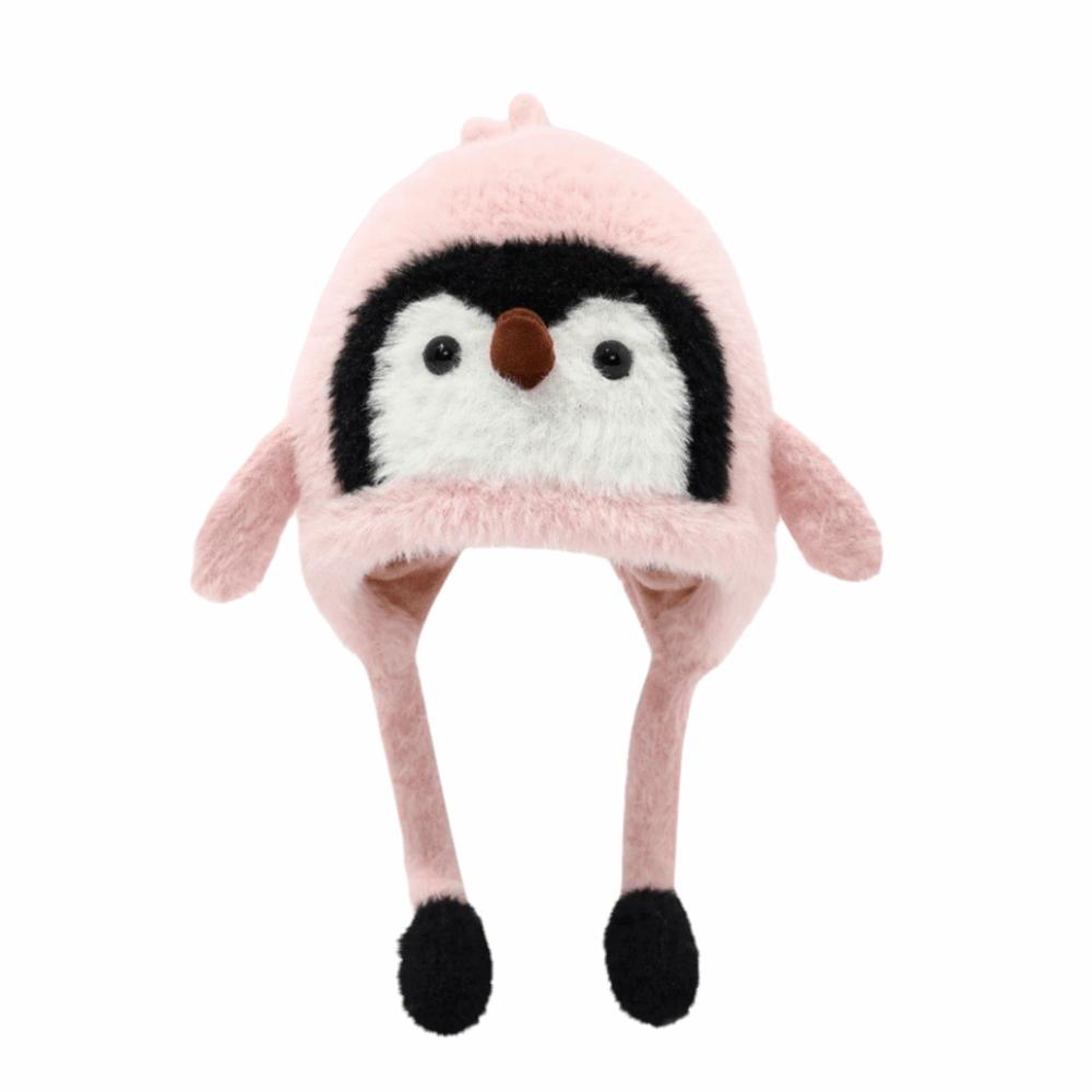 Windproof Cartoon Penguin Balaclava Hat Breathable Ear Protection Cap  Outdoor Activities