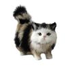 Fluffy Plush Cat Stuffed Animal Toy Christmas Birthday Gift