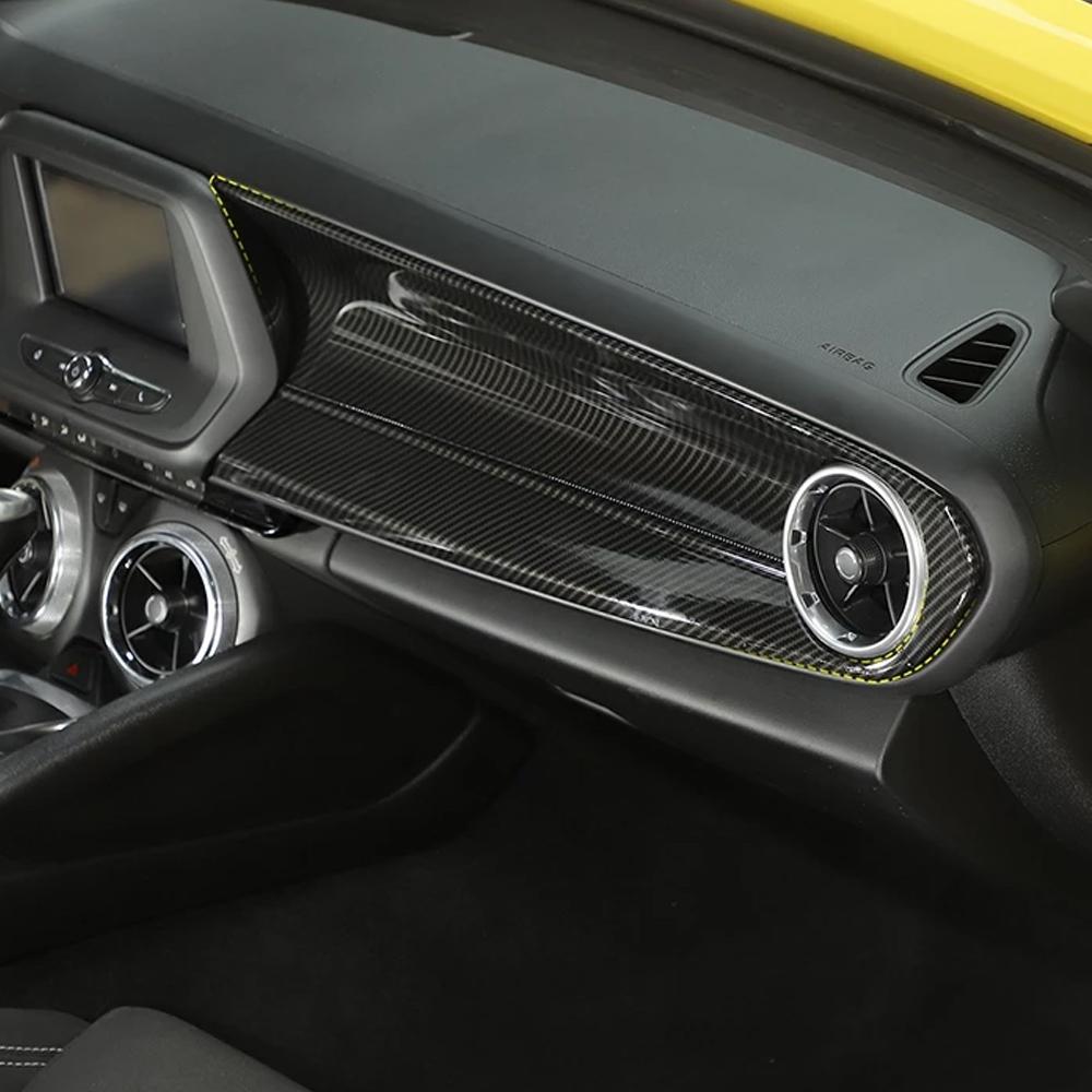 Декоративная крышка панели приборной панели центральной консоли для Chevrolet Camaro 2016 2017 2018 2022 салон автомобиля