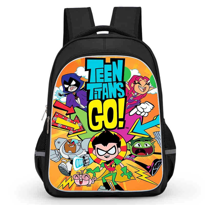 Рюкзак Teen Titans Go Высококачественная печать Многофункциональный Легкий