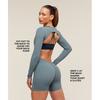 Gymshark LiftIng Заниженная талия Все в одном Железный синий B4b7d Uctm