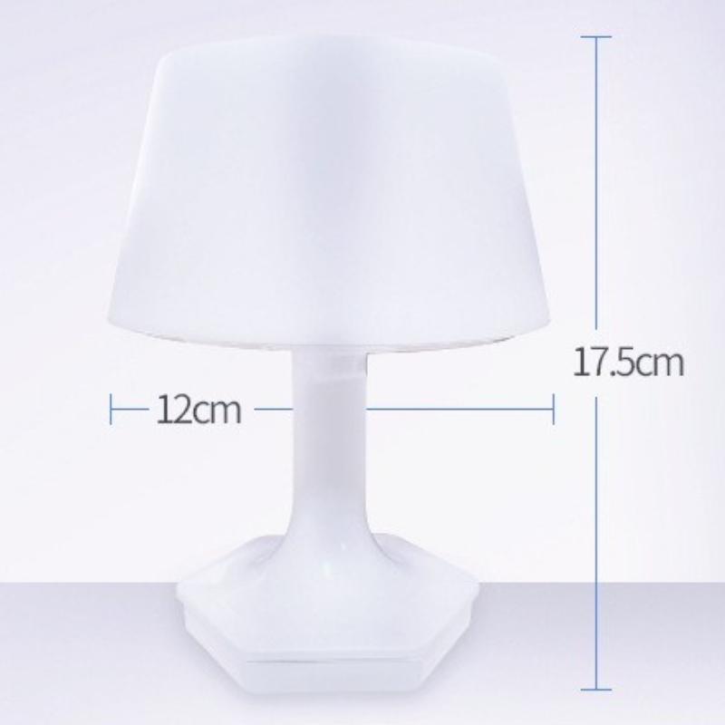 Настольная лампа для комнаты LED Защита глаз Светильник для чтения Регулируемая яркость Перезаряжаемая прикроватная лампа для спальни Домашнего офиса Учебной комнаты