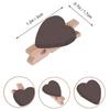 Mini Wooden Heart Clothespins, Multicolor Small Clothespins with Heart,  Tiny Clothes Pins with String for Photos Display,DIY Craft,Wedding Decor