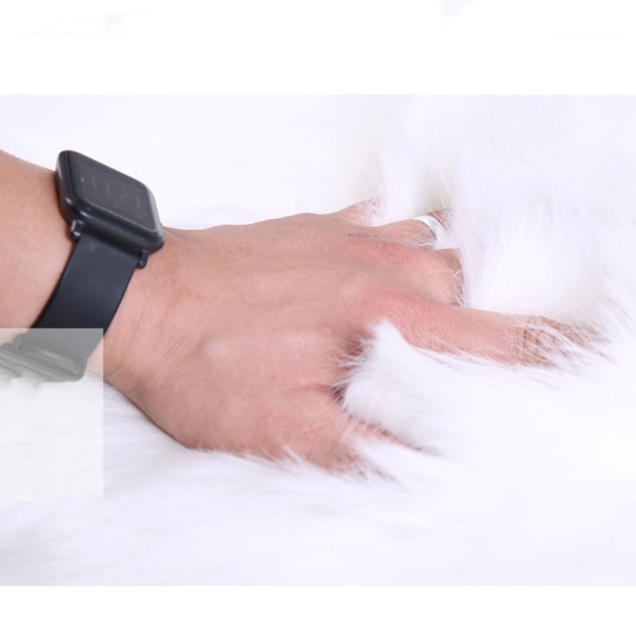 Лохматый круглый ковер из искусственной австралийской шерсти, домашний декоративный ковер, напольный коврик, коврик для ног