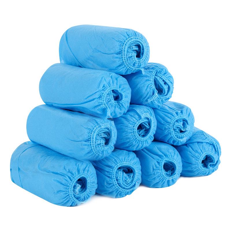 XL Утолщенные Нескользящие Нетканые Одноразовые Бахилы для Использования в Помещениях - Пыленепроницаемые Бахилы для Взрослых