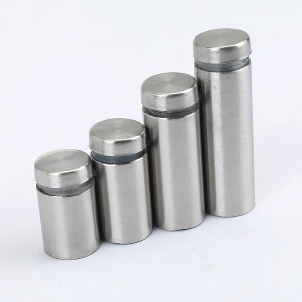 4 шт. Декоративные прочные крепежные винты из нержавеющей стали для зеркала в ванной комнате для надежной и стильной установки