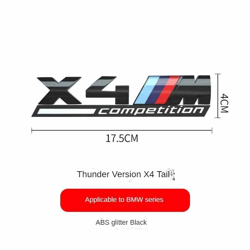 Значок-эмблема на багажник гоночного автомобиля, наклейка Thunder Edition для BMW m 1m 2m 3m 4m 5m 6m 7m 8x1m X2M X3M X4M X5M X6M X7M X3 X5 X6 yg2