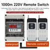 Wireless water pump remote control remote switch 220V 380V high-power water pump intelligent power controller